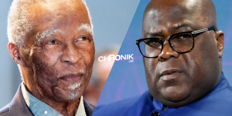 Est de la RDC : Félix Tshisekedi écarte l’initiative de dialogue portée par Thabo Mbeki
